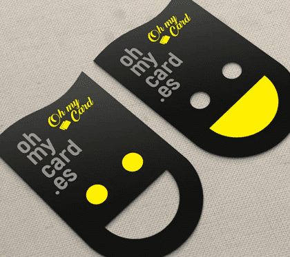 Dominio Gráfico - Tarjetas troqueladas